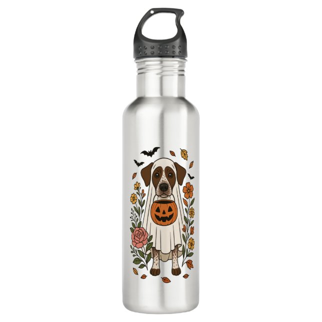 Bouteille D'eau Pointeur hermétique allemand Halloween (Devant)