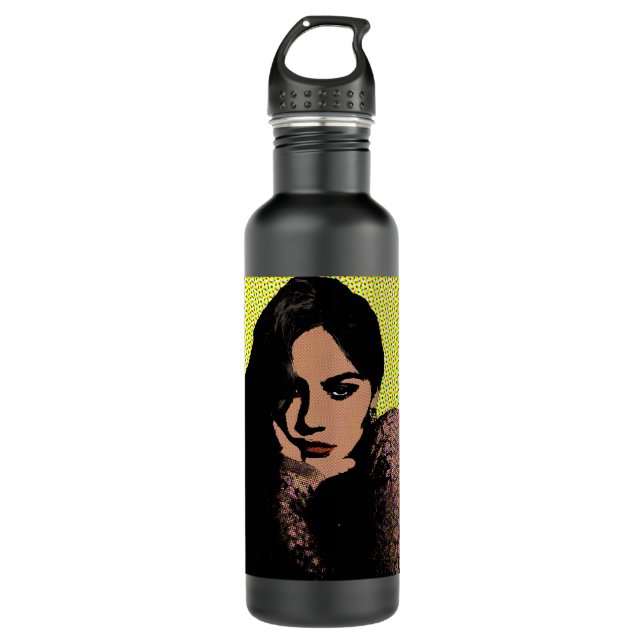 Bouteille D'eau Poison Gracie Abrams Style pop Art Unisex V (Devant)