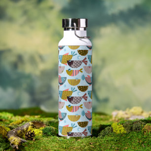 Bouteille D'eau Poisson rétro