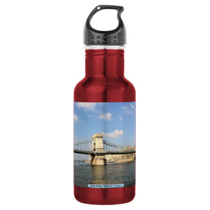 Bouteille D'eau Pont à chaînes, Budapest, Hongrie