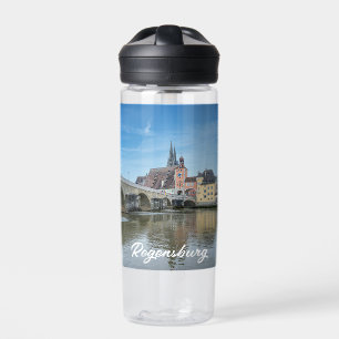 Bouteille D'eau Pont de pierre à Ratisbonne, Allemagne