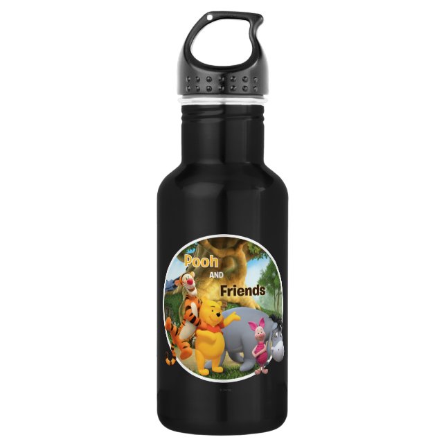 Bouteille D'eau Pooh et amis 9 (Devant)