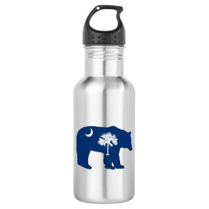 Bouteille D'eau Porte-drapeau de Caroline du Sud