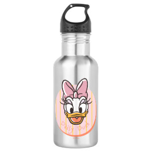 Bouteille D'eau Portrait de Daisy Duck Douce et Ensoleillée