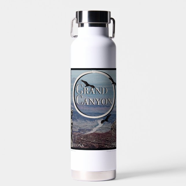 Bouteille D'eau Poster du Grand Canyon (Avant)