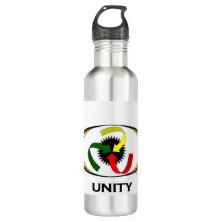 Bouteille d'eau potable en acier inoxydable Unity
