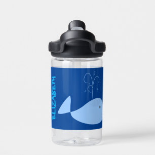 Bouteille d'eau pour enfants dessin animé baleine