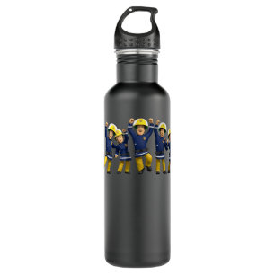Bouteille D'eau Pour Hommes Femme Dessin Noms De Pompiers Pour Sam
