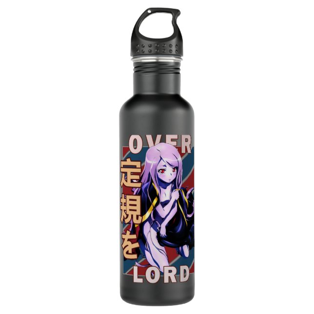 Bouteille D'eau Pour Hommes Femmes Overlord Anime Overlord Cadeaux (Devant)