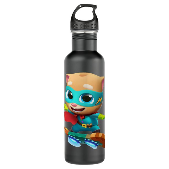 Bouteille D'eau Présentateur spécial Talking Tom Heroes Cadeau Fan (Devant)