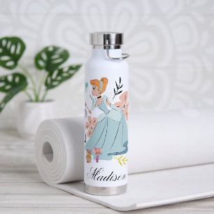 Bouteille D'eau Princesse Disney personnalisée Cendrillon