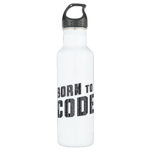 Bouteille D'eau Programmeur ICD de code médical born to code