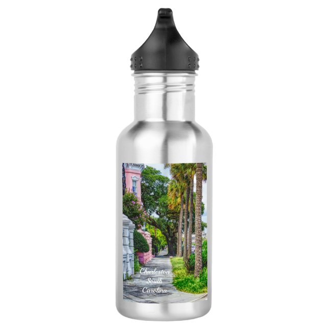 Bouteille D'eau Promenez-vous le long de Rainbow Row Water Bottle (Droite)
