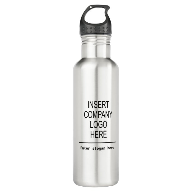 Bouteille D'eau Promotion de l'entreprise sur logo personnalisé (Devant)