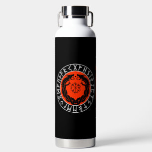 Bouteille D'eau Protection de Rune Viking Dragon