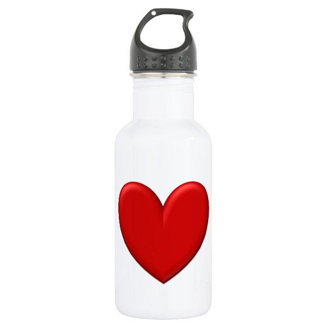 Bouteille D'eau Puffy Heart (Devant)