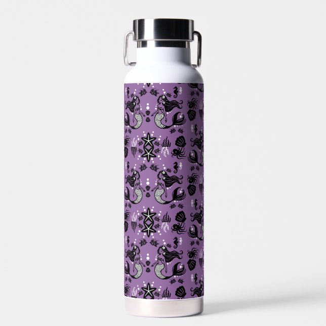 Bouteille D'eau Purple Mermaid Fantasy (Avant)