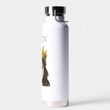 Bouteille d'eau Queen