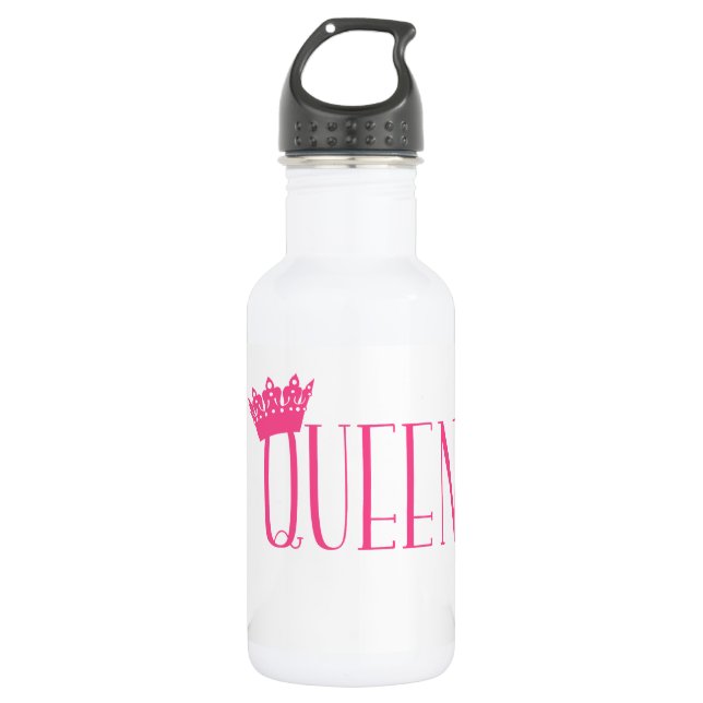 Bouteille d'eau "Queen" (Devant)