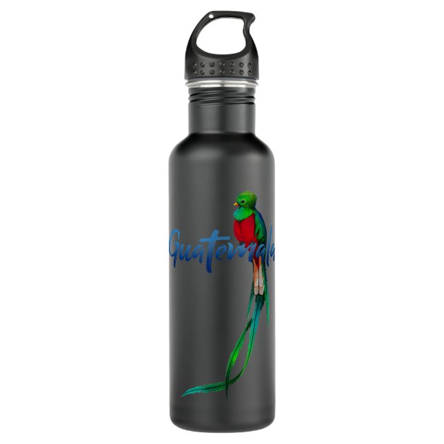 Bouteille D'eau Quetzal du Guatemala (Devant)