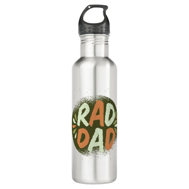 Bouteille D'eau Rad Papa (Devant)