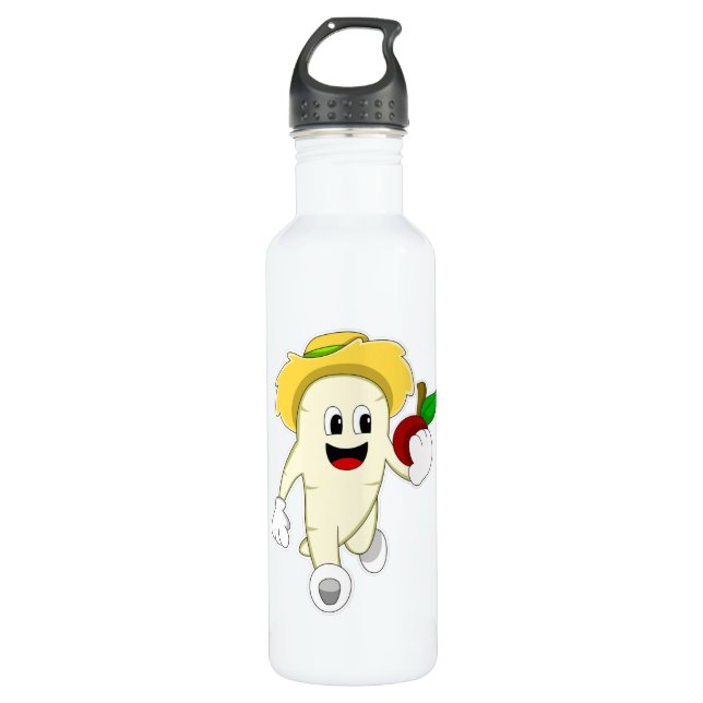 Bouteille D'eau Radish comme fermier avec des fruits (Devant)