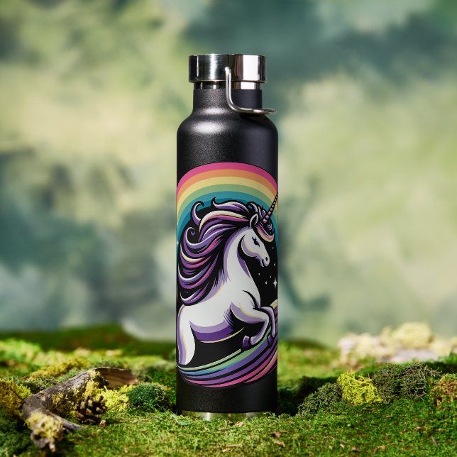 Bouteille D'eau Raibow Unicorn (Extérieur)