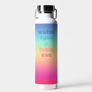 Bouteille D'eau Rainbow Fun Chug 360, personnalisable, 22/25/32 oz