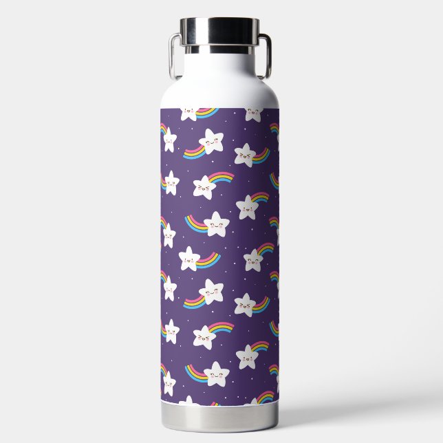 Bouteille D'eau Rainbow Stars Water Bottle (Avant)