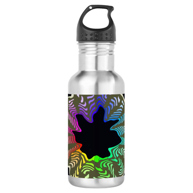 Bouteille d'eau Rainbow Swish (Devant)
