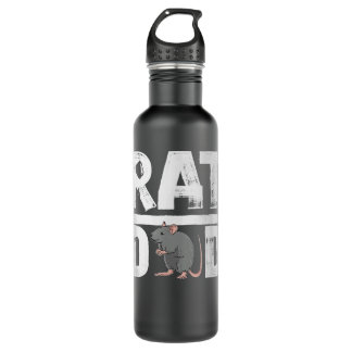Bouteille D'eau Rat Heartbeat Rat Lover