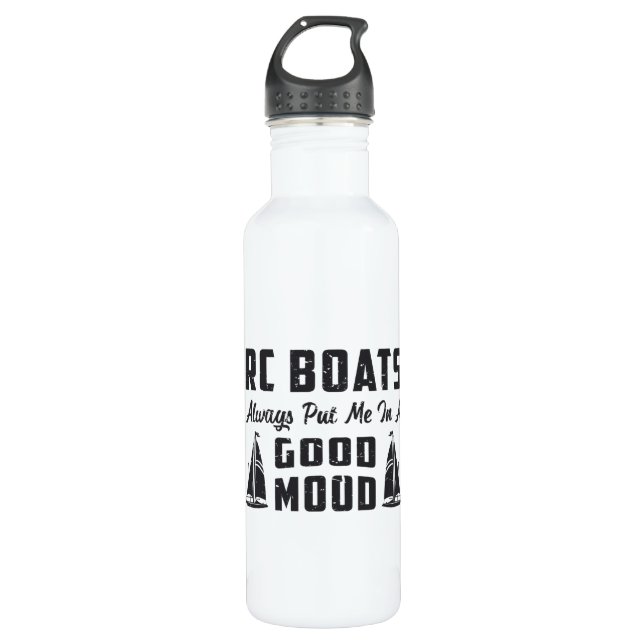 Bouteille D'eau RC Boat Me Placer De Bonne Humeur Radio Modèle RC  (Devant)