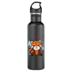 Bouteille D'eau Red Panda Japon dans les années 90 Animaux d'Anime