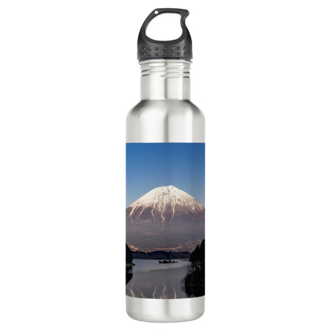 Bouteille D'eau Réflexion du lac Fuji (Devant)