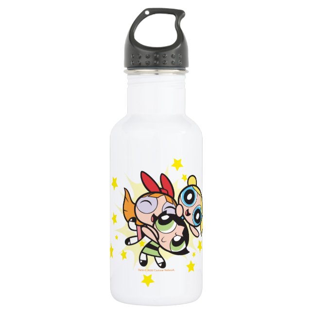 Bouteille D'eau Règle Powerpuff Girls (Devant)