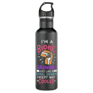 Bouteille D'eau Remplacement du genou Grand-mère bionique après ch