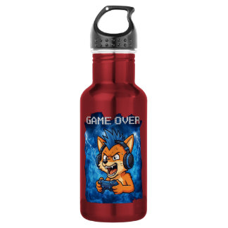 bouteille d'eau renard joueur