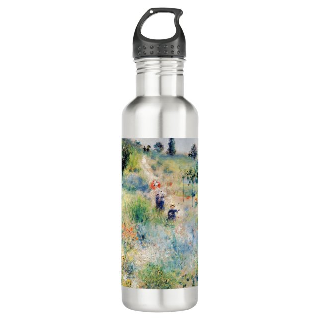 Bouteille D'eau Renoir - Chemin menant à travers l'herbe haute (Devant)