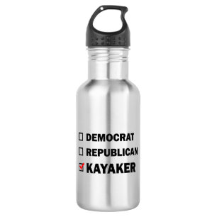 Bouteille D'eau Républicain démocrate Kayaker