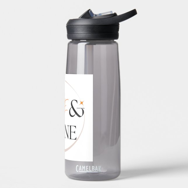 Bouteille D'eau Restez hydraté et heureux - Smile et Shine Bottle (Gauche)