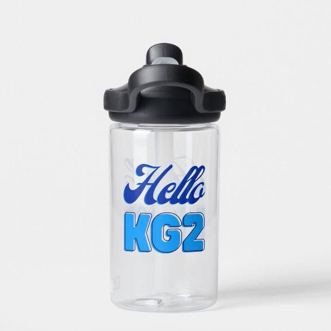 Bouteille D'eau Retour À L'École, KG2, Bonjour Kg2 (Salle de sport)