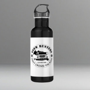 Bouteille D'eau Retrait de neige entreprise Ajouter votre logo per
