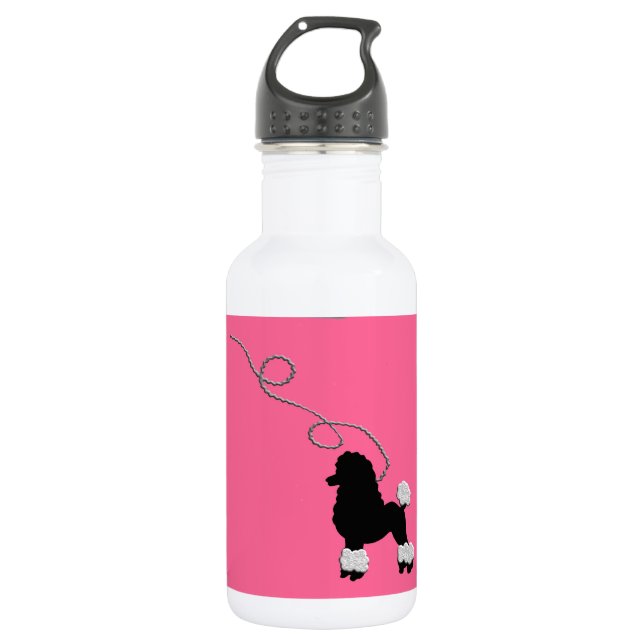 Bouteille D'eau rétro jupe de caniche de les années 50 (Devant)