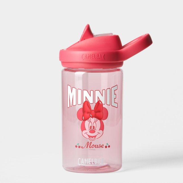 Bouteille D'eau Retro Minnie Mouse Cherry Smile (Gauche)