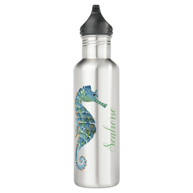 Bouteille d'eau réutilisable - Cheval de mer nauti (Droite)