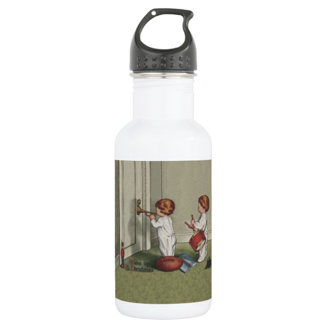 Bouteille D'eau Réveillez-vous son joli enfant de Noël (Devant)