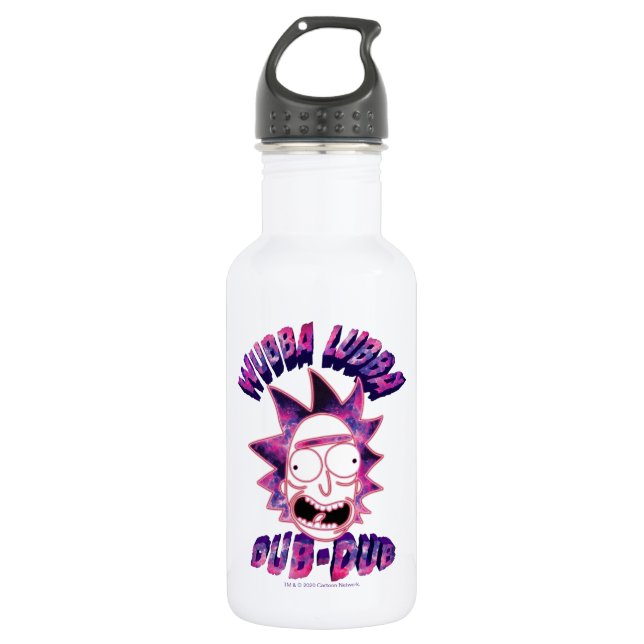 Bouteille D'eau RICK ET MORTY™| Dub-Dub Lubba (Devant)