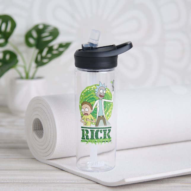 Bouteille D'eau RICK ET MORTY™ | Éclat vert (Yoga)