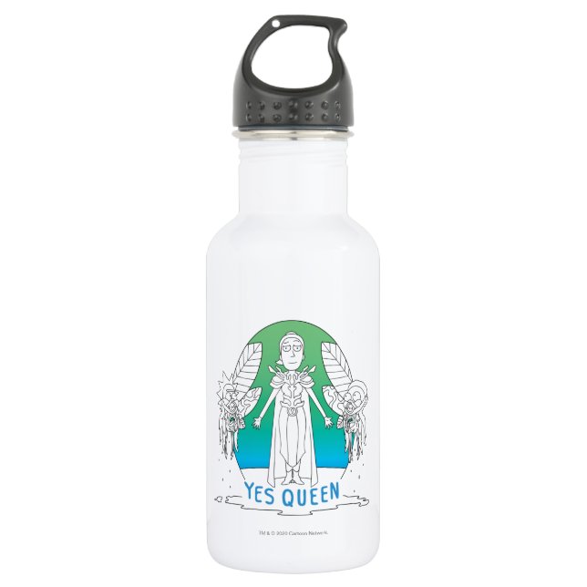 Bouteille D'eau RICK ET MORTY™| Oui Reine (Devant)