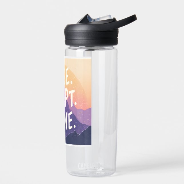 Bouteille D'eau Rise Adapt Shine - Inspirational Mountain Sunrise (Gauche)